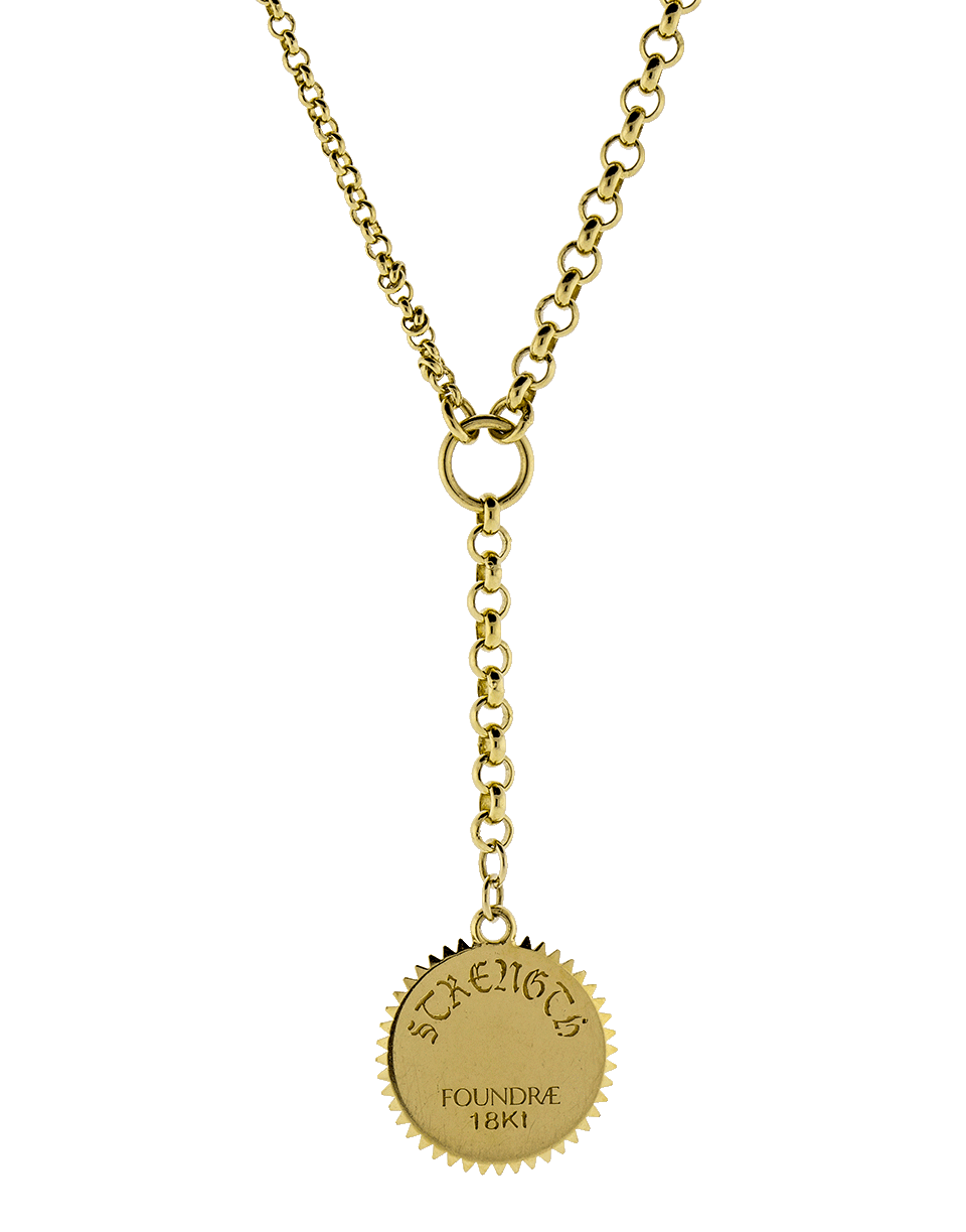 Strength Medallion Necklace JEWELRYFINE JEWELNECKLACE O FOUNDRAE   