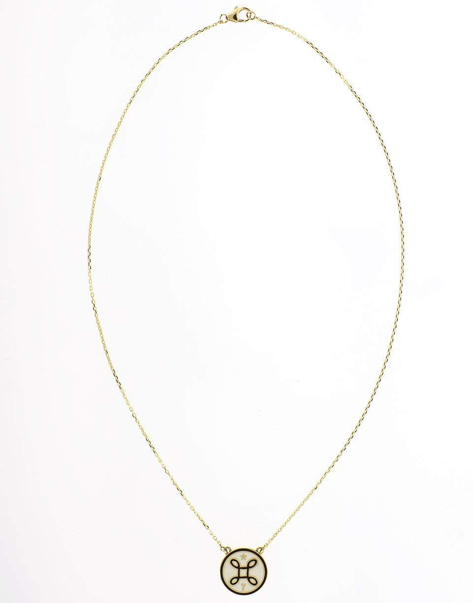 FOUNDRAE-True Love Pendant Necklace-YELLOW GOLD