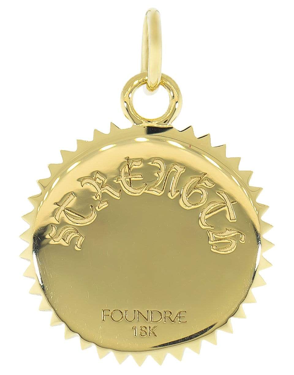 FOUNDRAE-Baby Strength Medallion-YELLOW GOLD