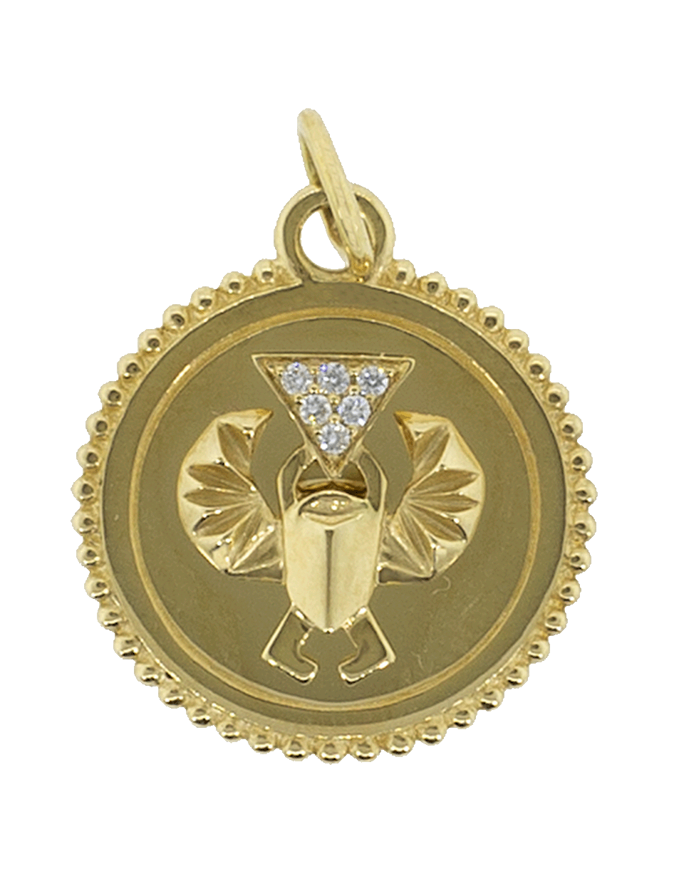 FOUNDRAE-Medium Protection Medallion-YELLOW GOLD