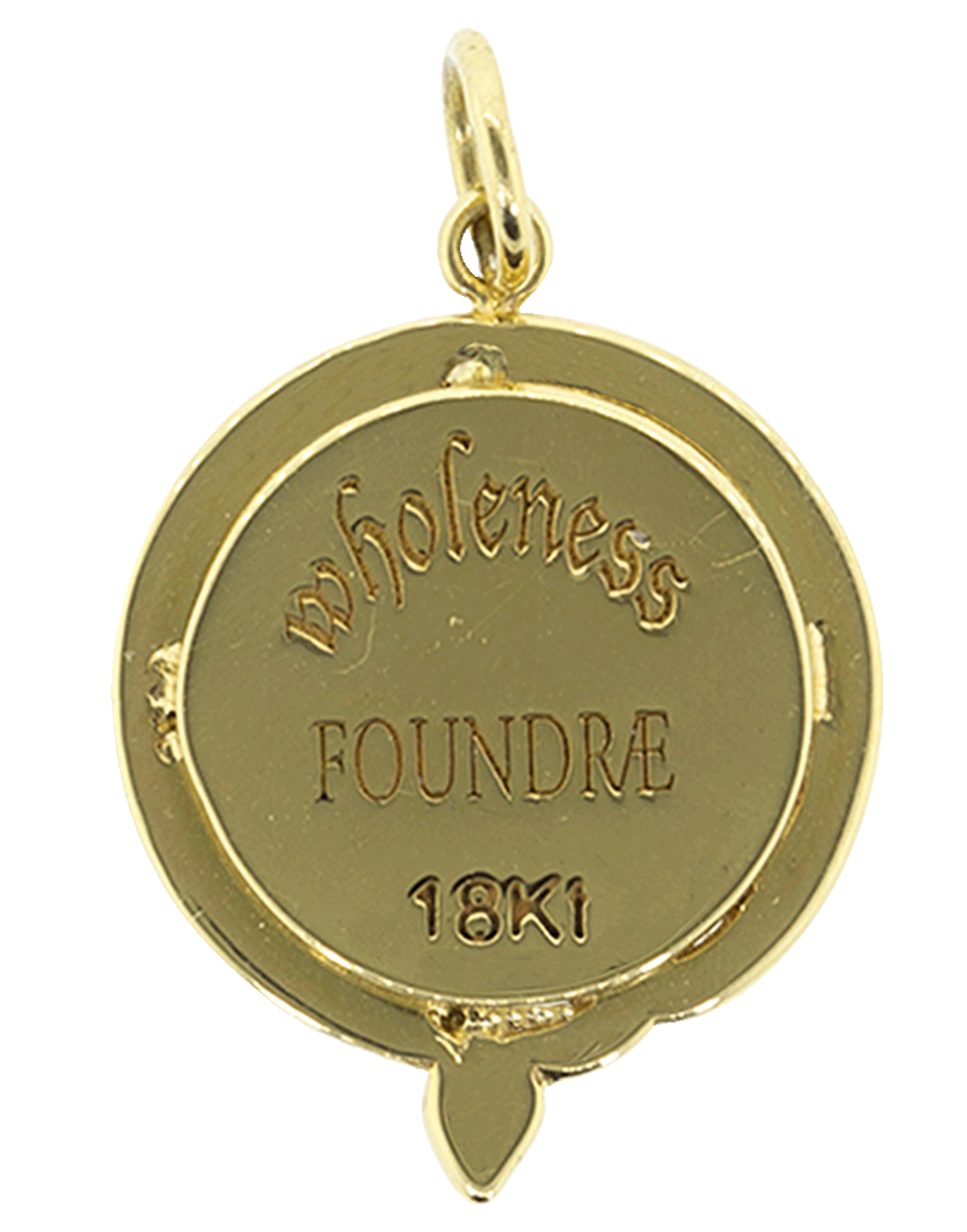 Petite Wholeness Champleve Medallion Charm JEWELRYFINE JEWELPENDANT FOUNDRAE   