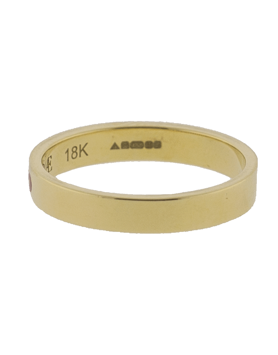 FOUNDRAE-Strength Thin Band Ring-YELLOW GOLD