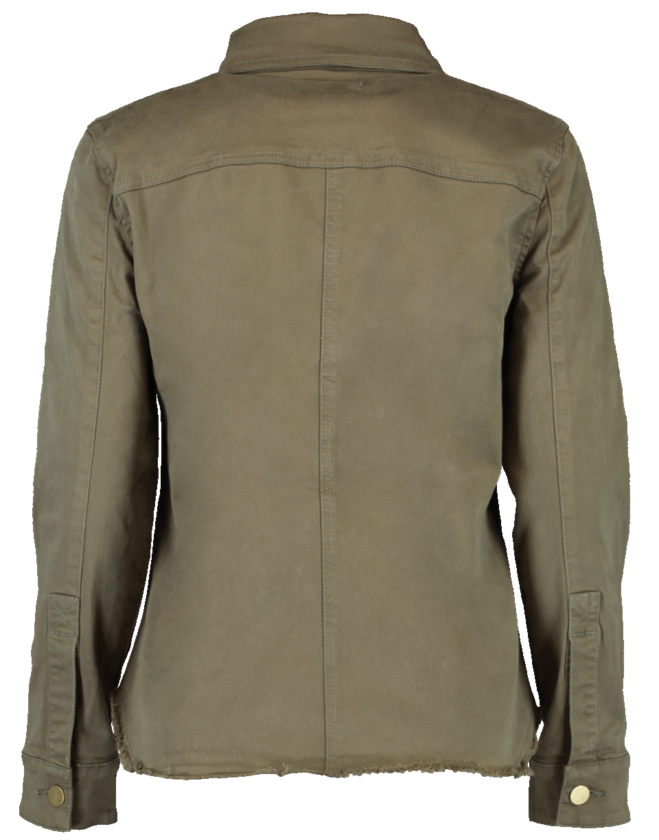 Raw Shirt Jacket CLOTHINGTOPBLOUSE FRAME DENIM   