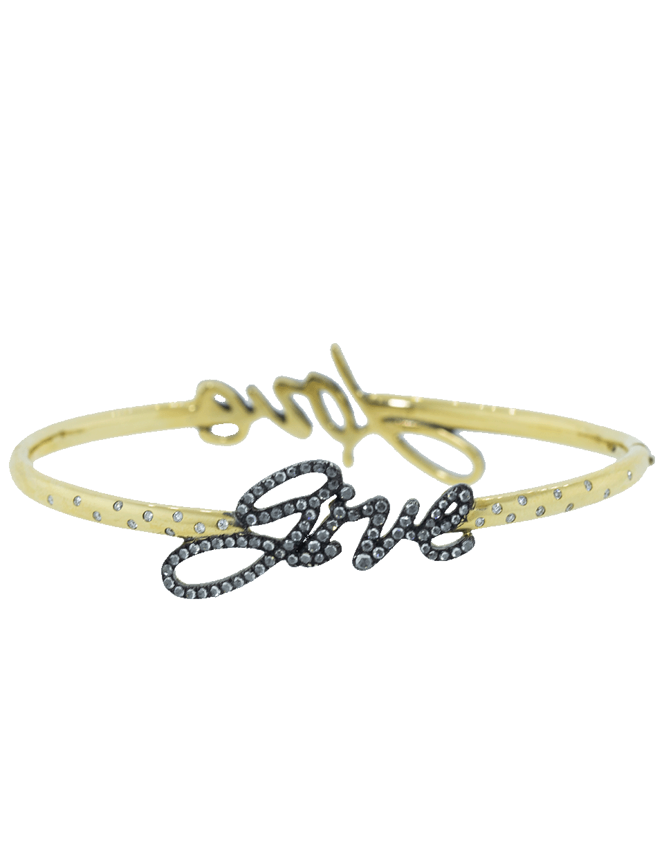 FRED LEIGHTON-Give Love Bangle Bracelet-YELLOW GOLD