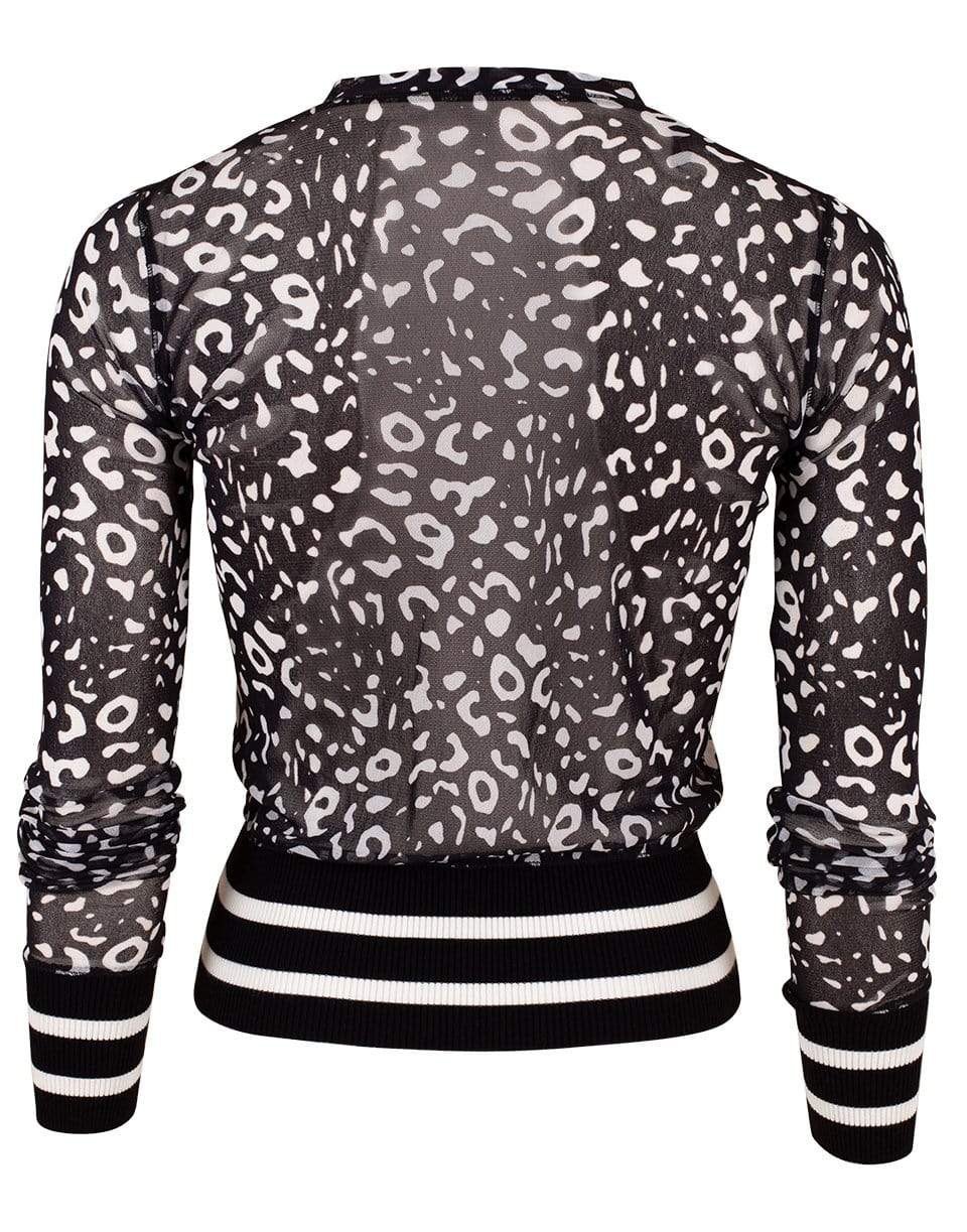 FUZZI-Leopard Print Jacket-