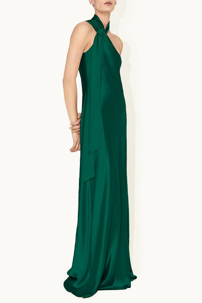 GALVAN LONDON-Ushuaia Dress - Emerald-