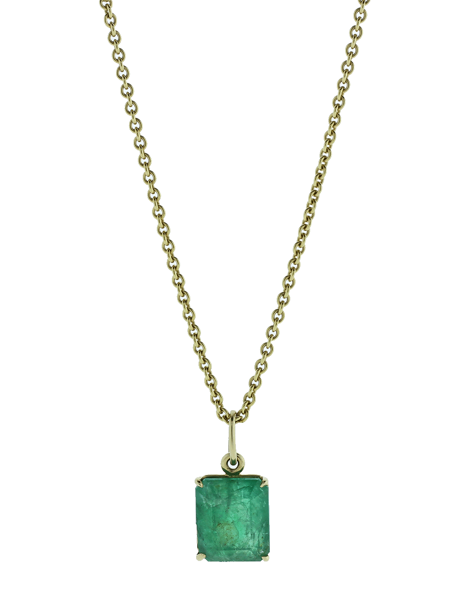 GEMFIELDS X MUSE-Emerald Pendant-YELLOW GOLD