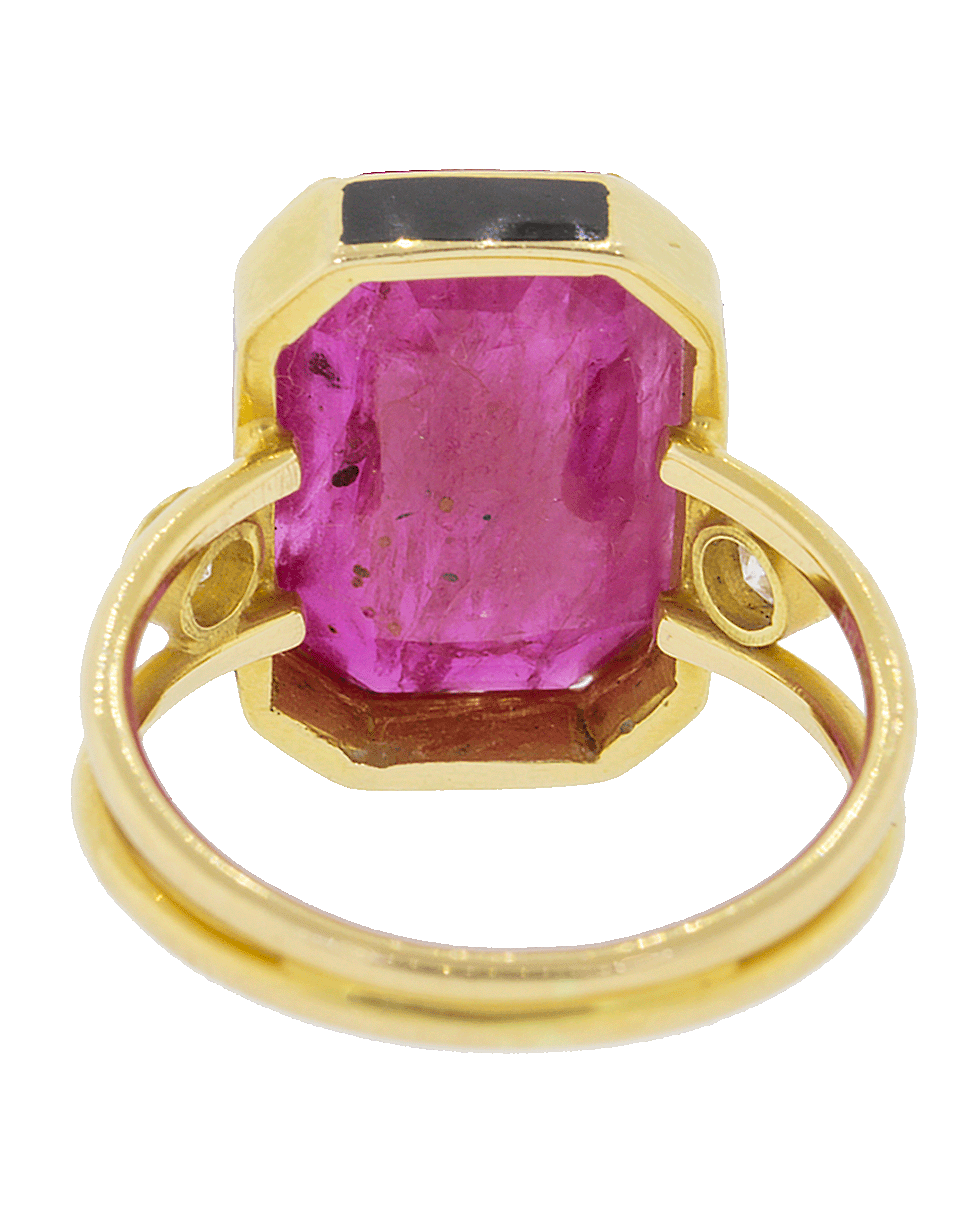 GEMFIELDS X MUSE-Ruby Empress Ring-YELLOW GOLD