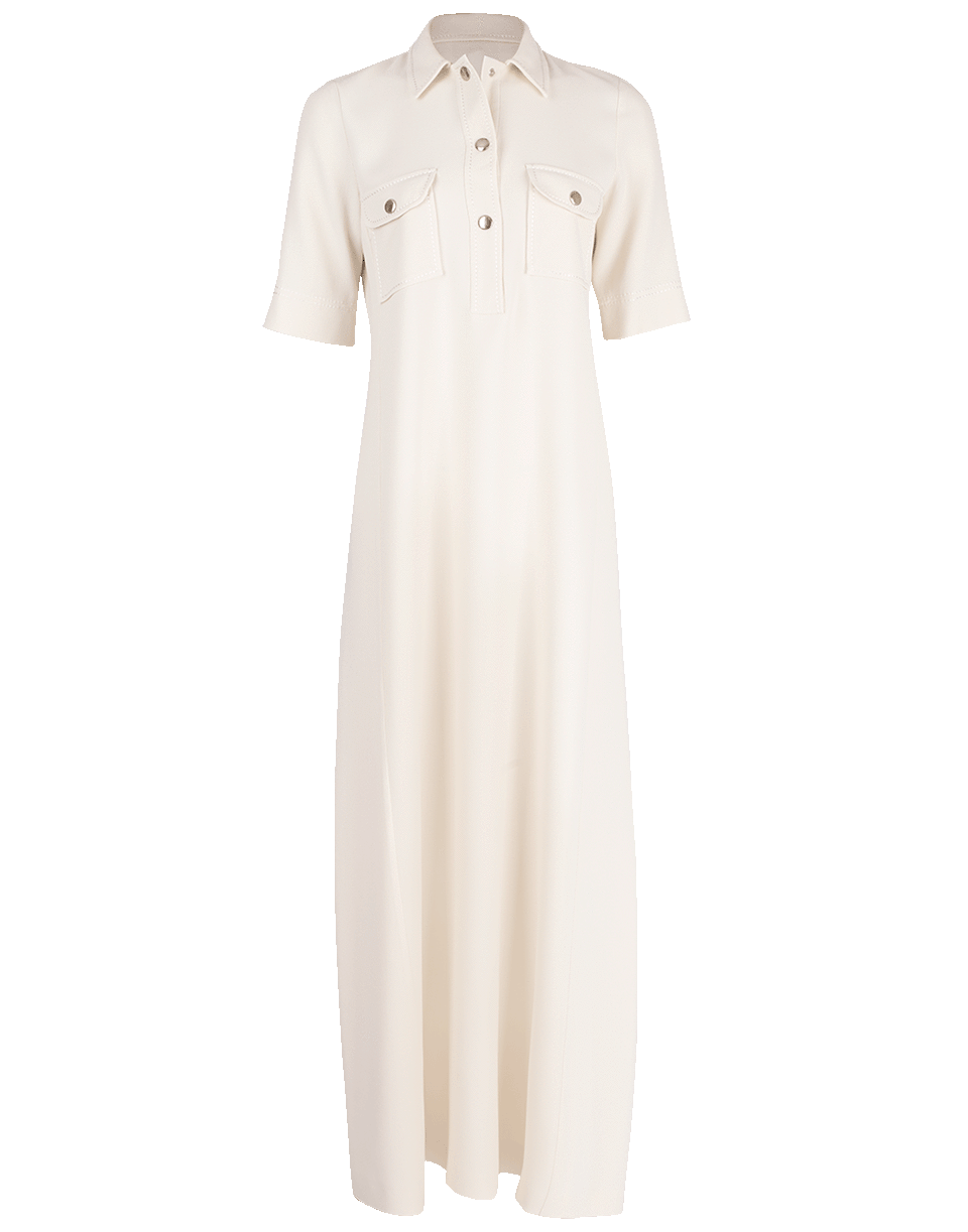 Long Collared Elbow Sleeve Shirt Dress CLOTHINGDRESSCASUAL GIAMBATTISTA VALLI   