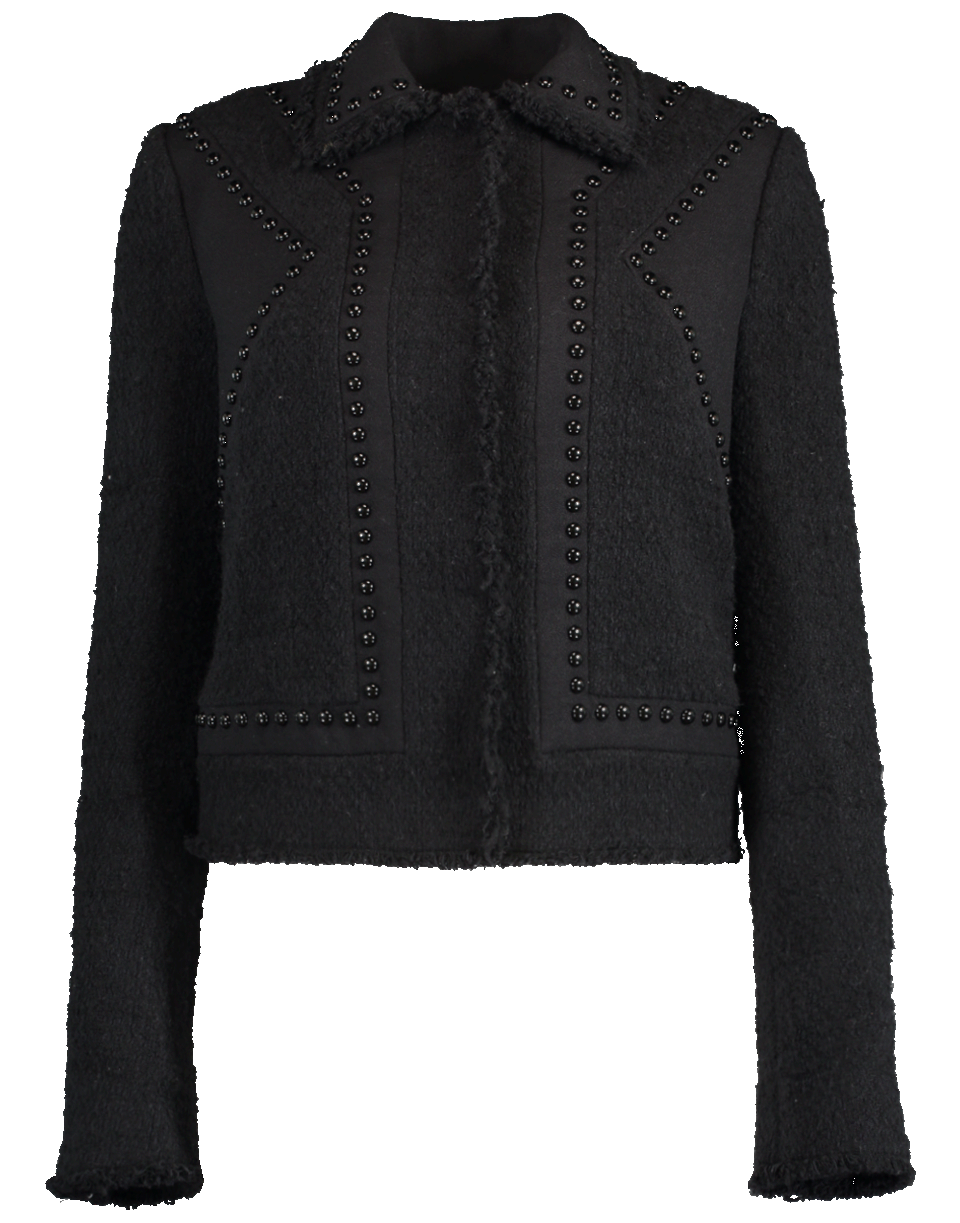 GIAMBATTISTA VALLI-Studded Jacket-BLACK