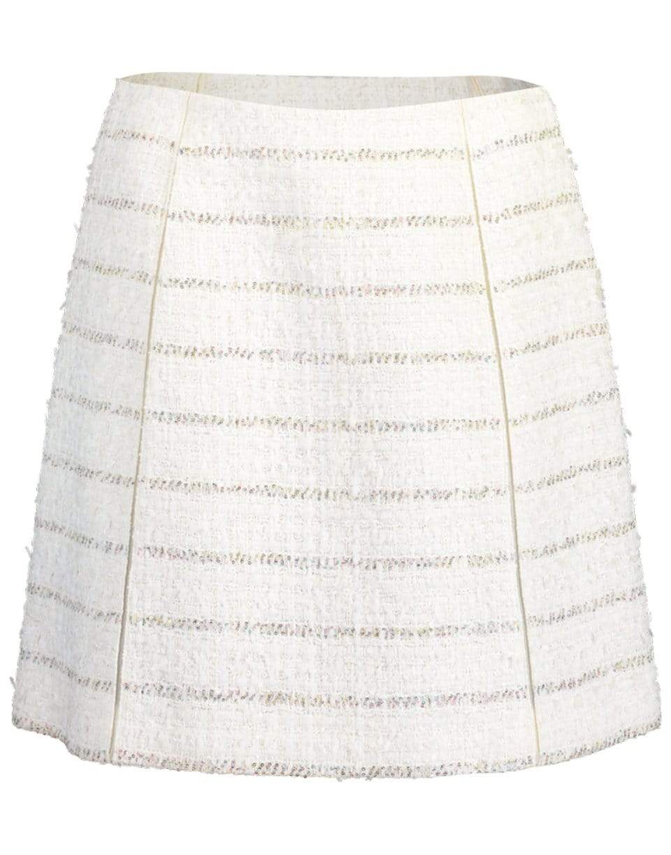 Striped Tweed Above The Knee Skirt CLOTHINGSKIRTMINI GIAMBATTISTA VALLI   