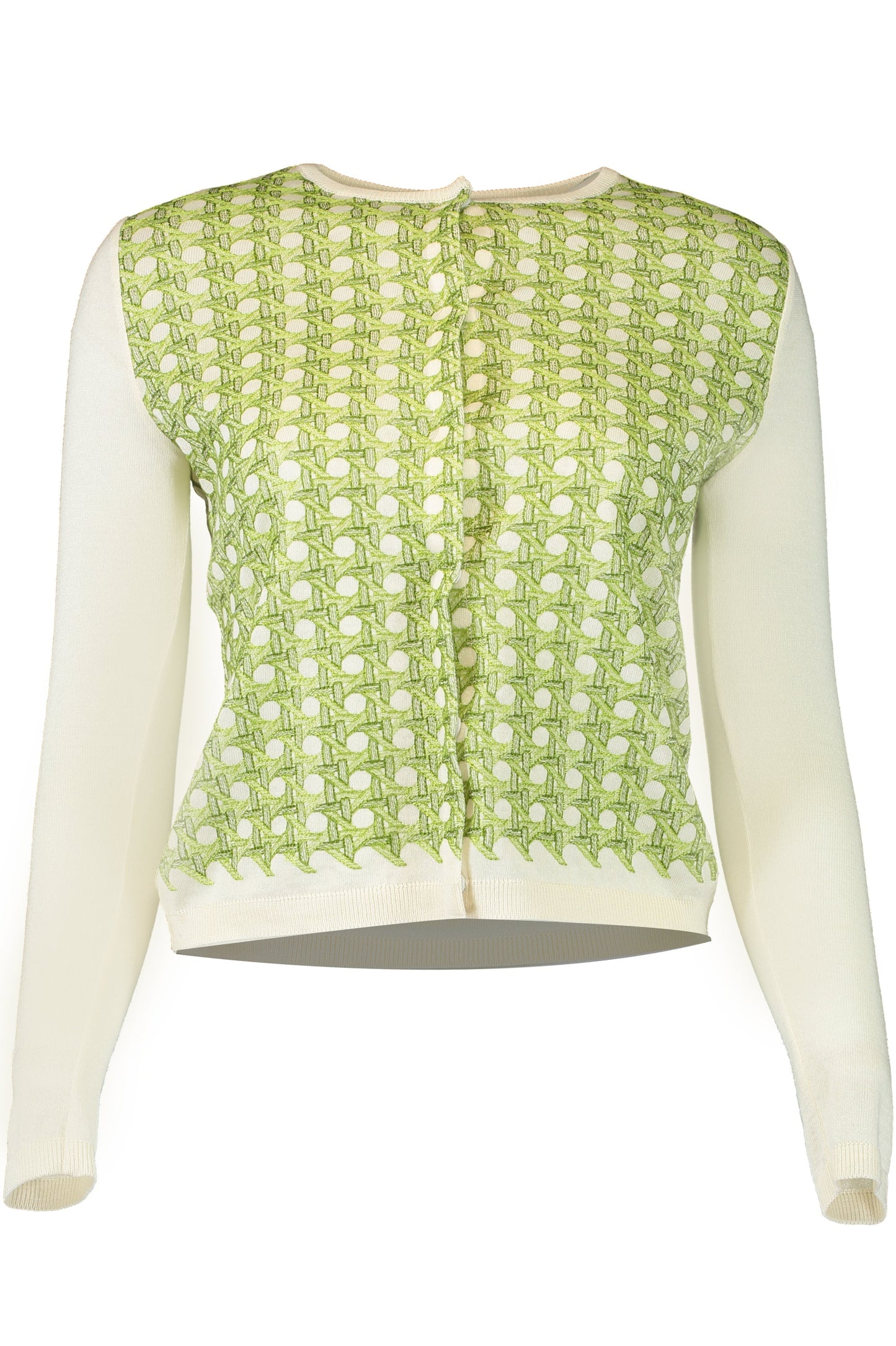 GIAMBATTISTA VALLI-Patterned Knit Cardigan-