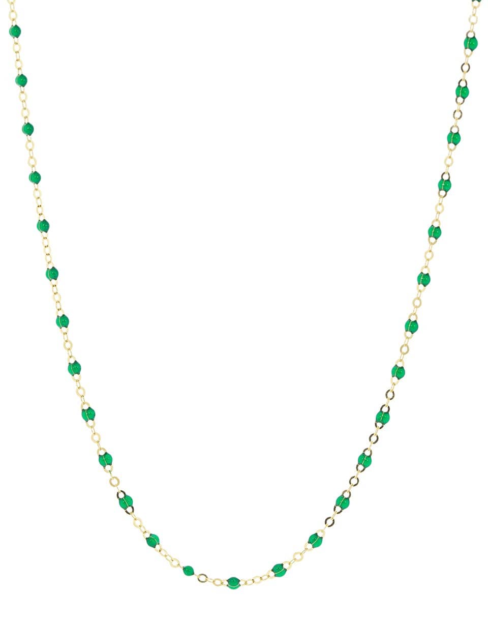 Emerald Bead Classic Gigi Sautoir Necklace JEWELRYBOUTIQUENECKLACE O GIGI CLOZEAU   