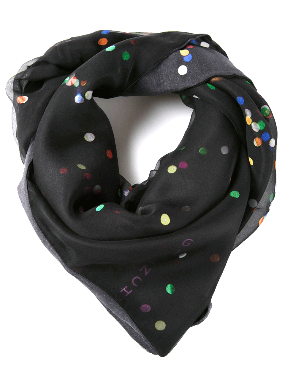 GIVENCHY-Bambi And Pailettes Scarf-BLACK