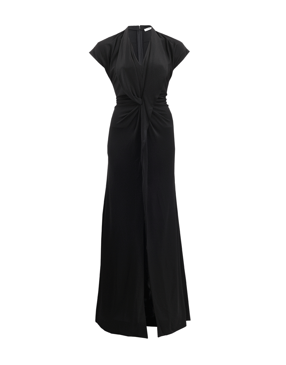 GIVENCHY-Front Slit Gown-