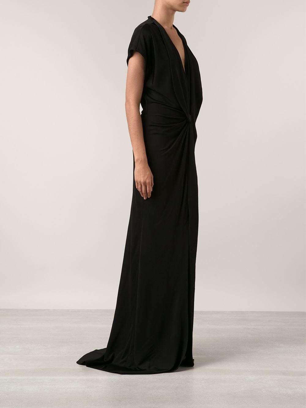 GIVENCHY-Front Slit Gown-