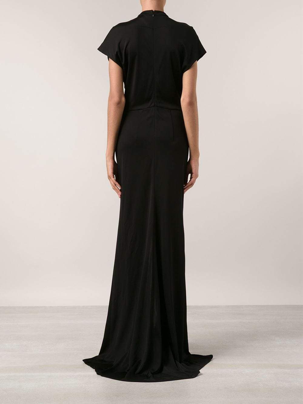 GIVENCHY-Front Slit Gown-