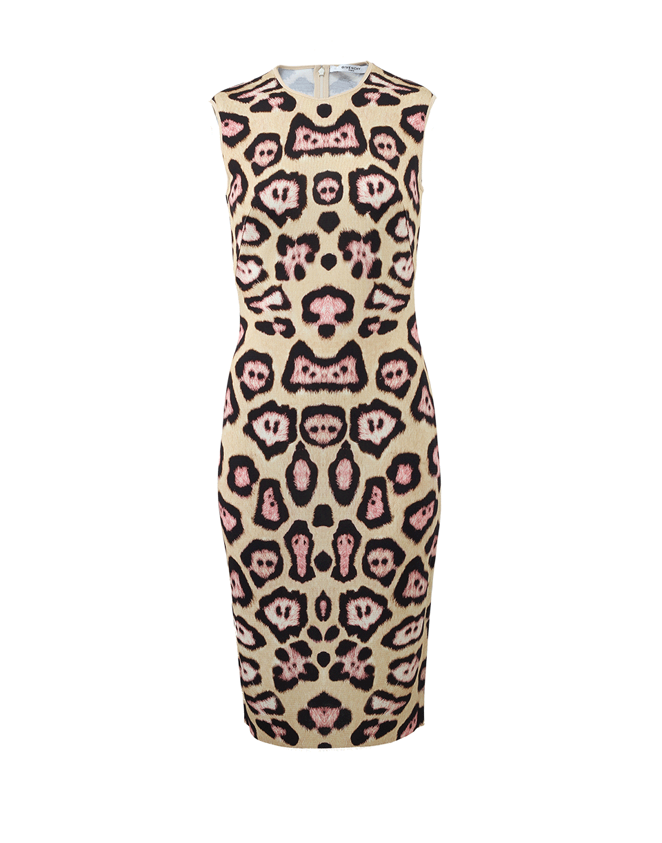 GIVENCHY-Jaguar Print Dress-