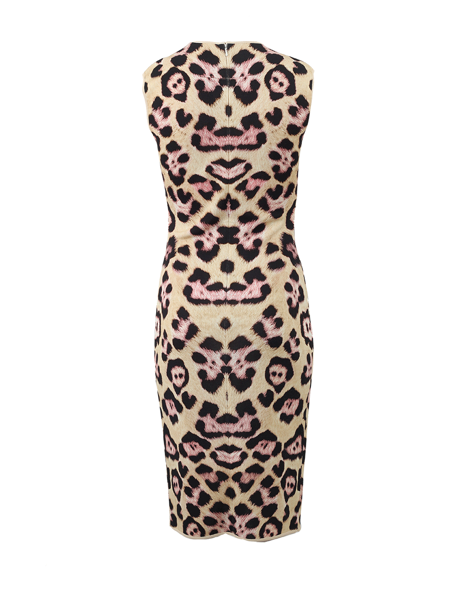 GIVENCHY-Jaguar Print Dress-