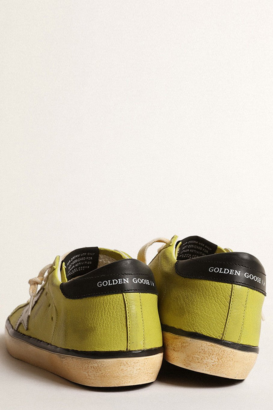 GOLDEN GOOSE-Waxed Leather Super Star Sneaker-