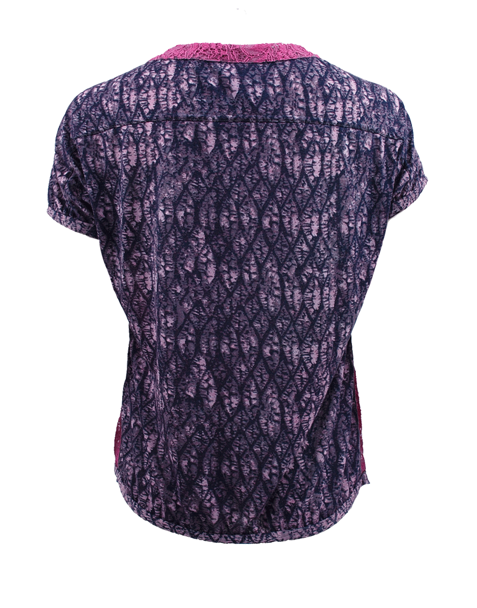 Drop Shoulder Lace Top CLOTHINGTOPT-SHIRT GREGORY PARKINSON   