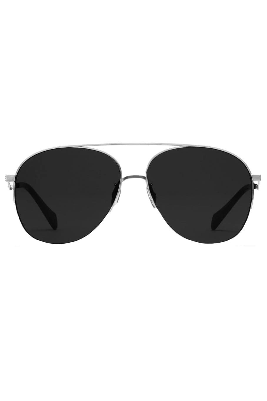 GUCCI-Aviator Sunglasses - Silver-SILVER