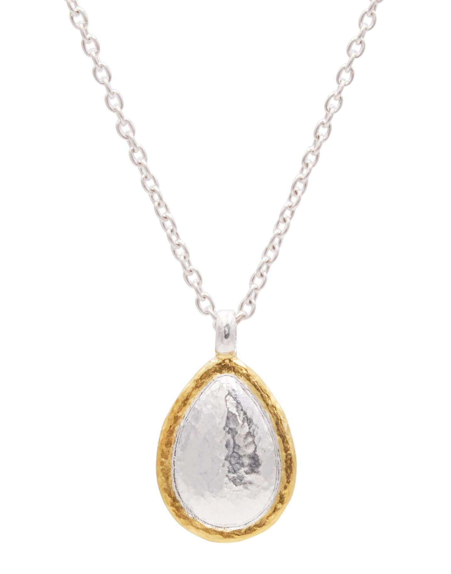 GURHAN-Amulet Silver Pendant Necklace-SILVER