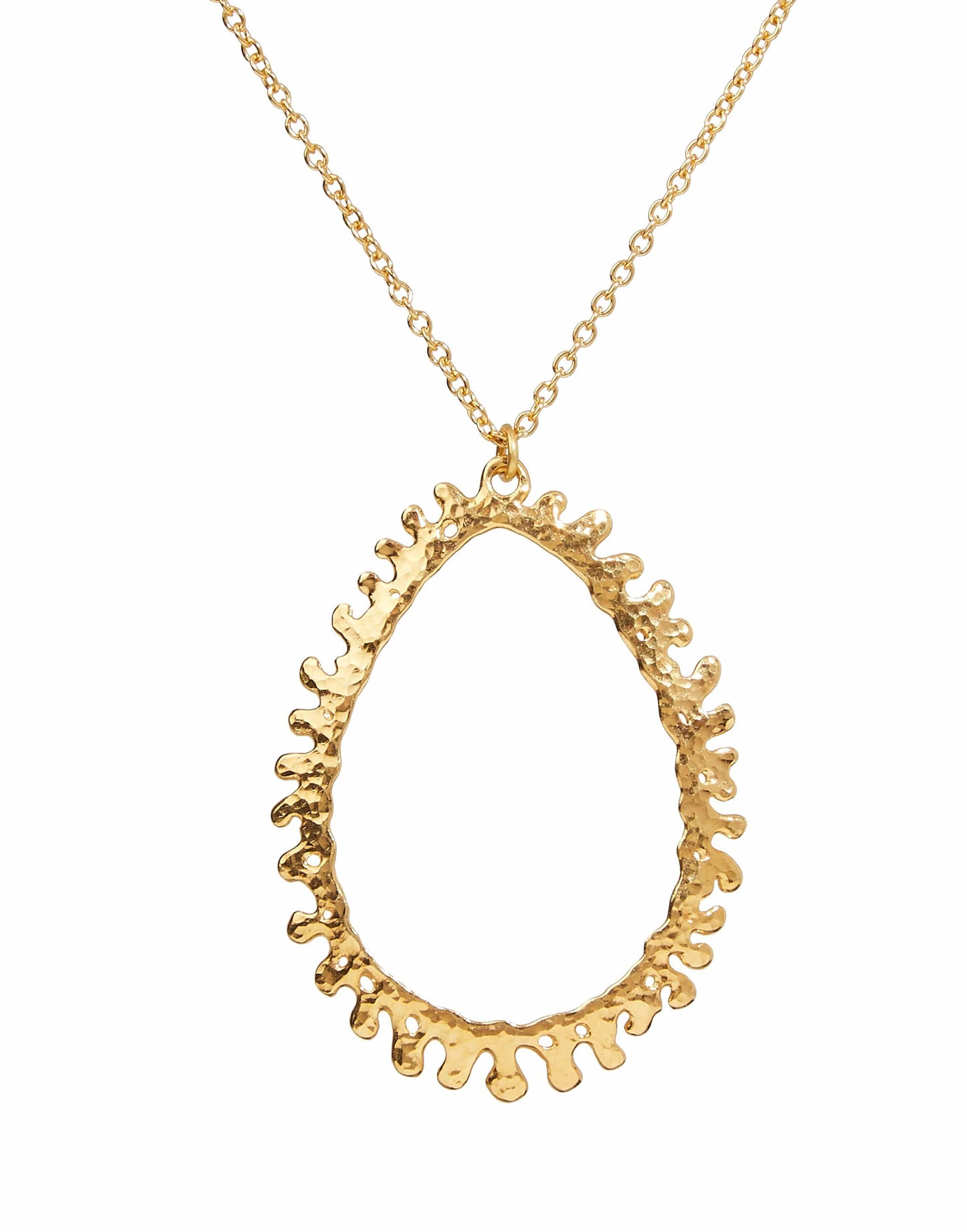 GURHAN-Liquid Gold Pendant Necklace-YELLOW GOLD