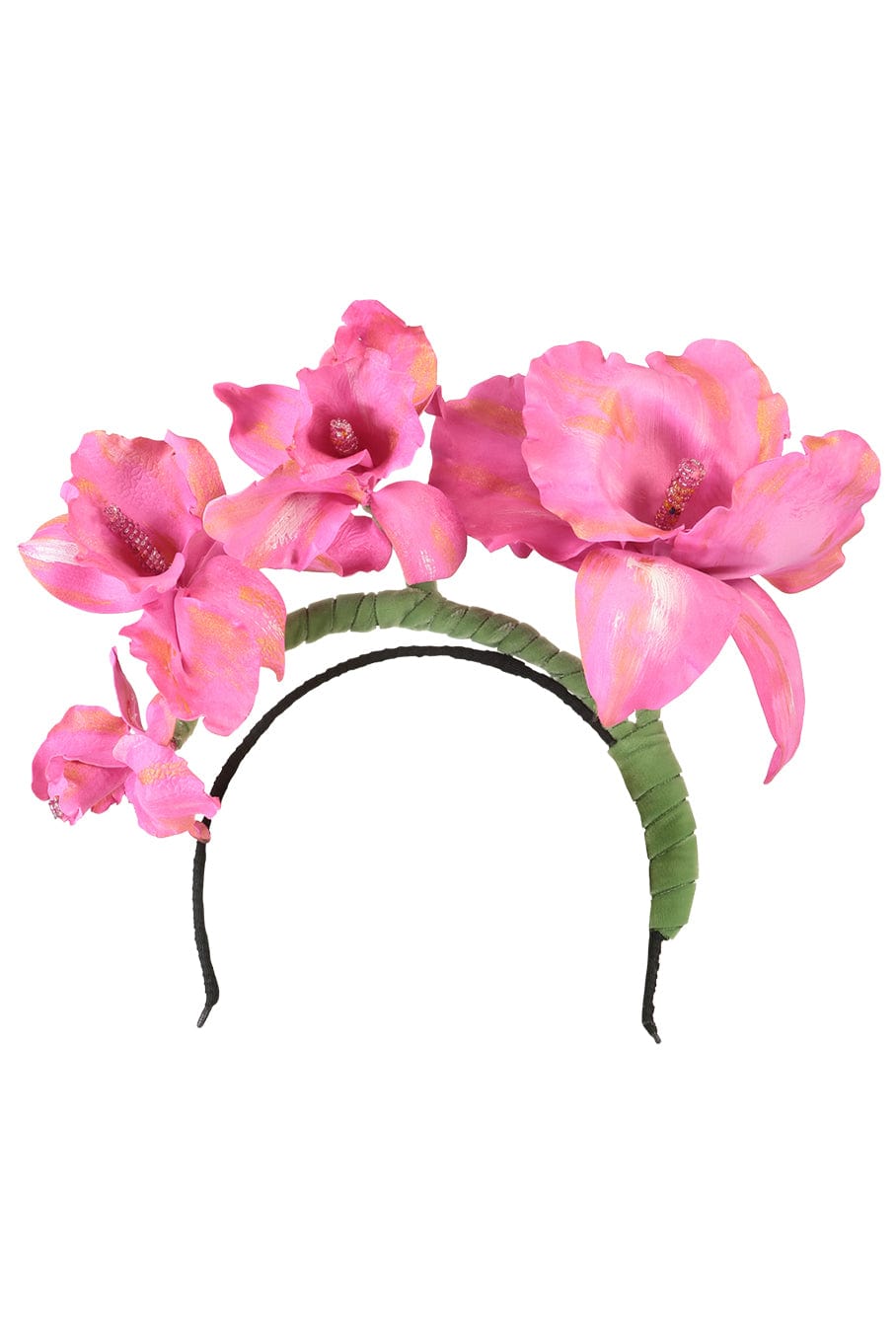 HATS TO DI FOR-Barcelona Rose Headband-ROSE