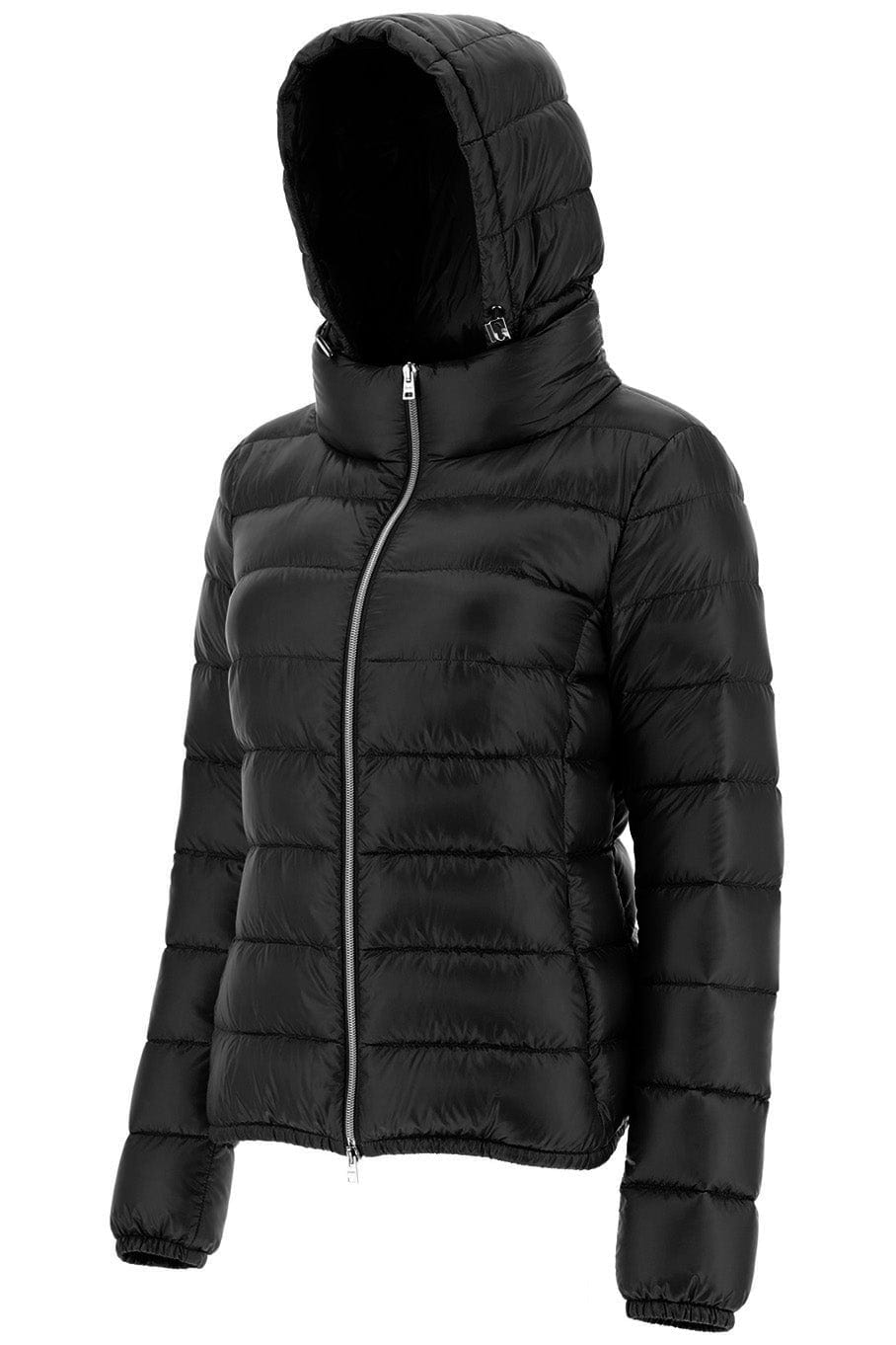 Removable Hood Iconico Giada Nylon Ultralight Jacket – Marissa Collections