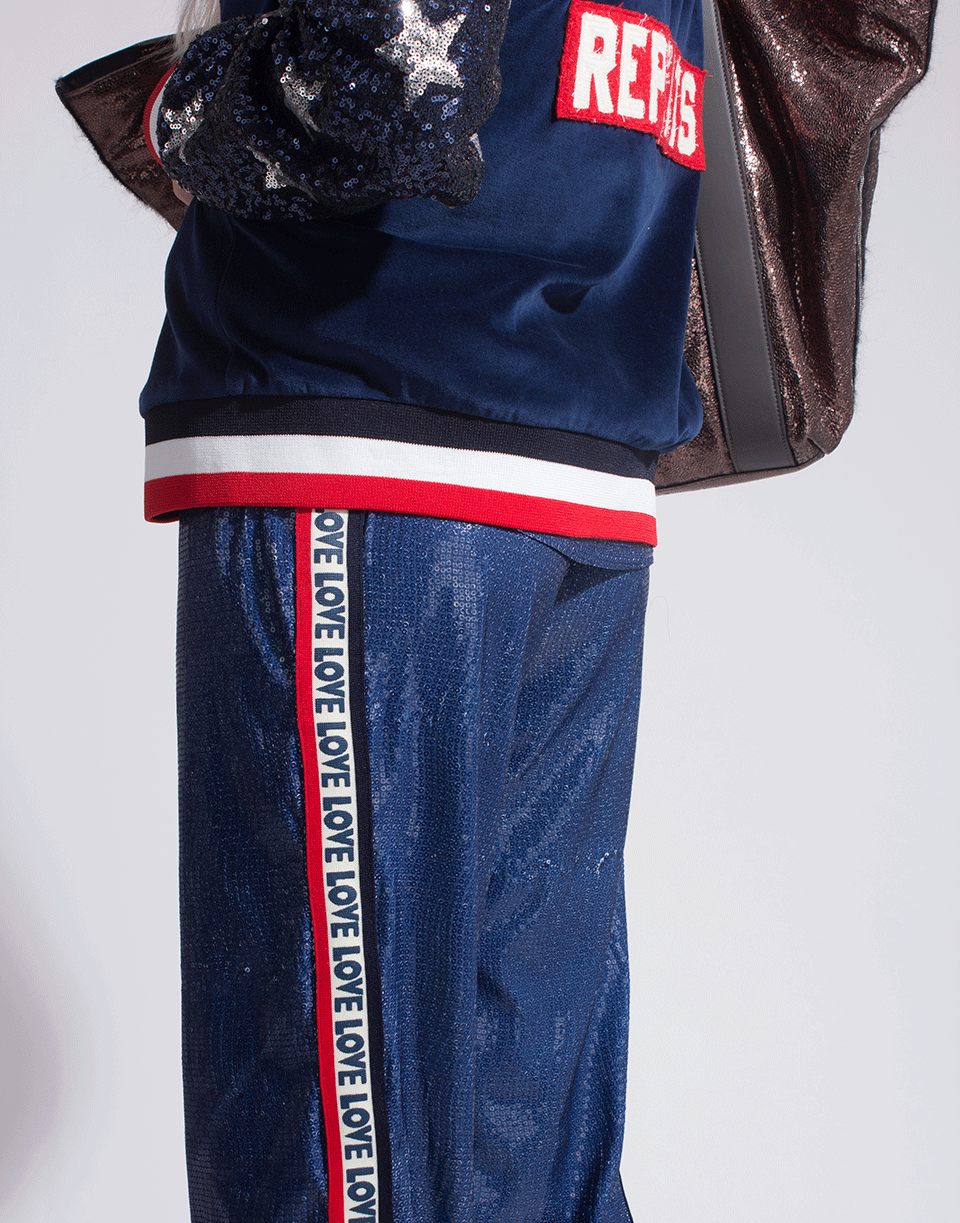 HISTORY REPEATS-Sequin Love Track Pant-