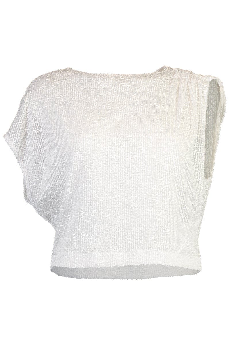 IN THE MOOD FOR LOVE-Biarritz Top - White-
