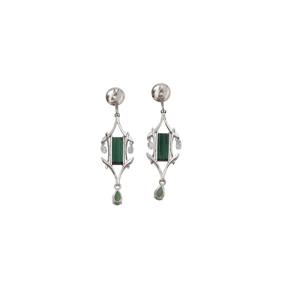 Tourmaline And Diamond Earrings JEWELRYFINE JEWELEARRING INBAR   