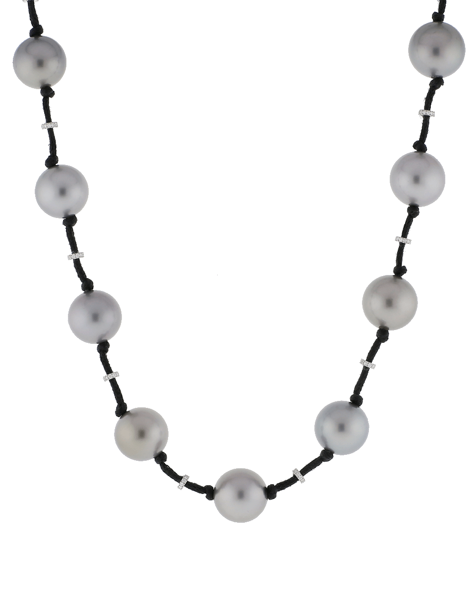 INBAR-Tahitian Pearl Necklace-WHITE GOLD