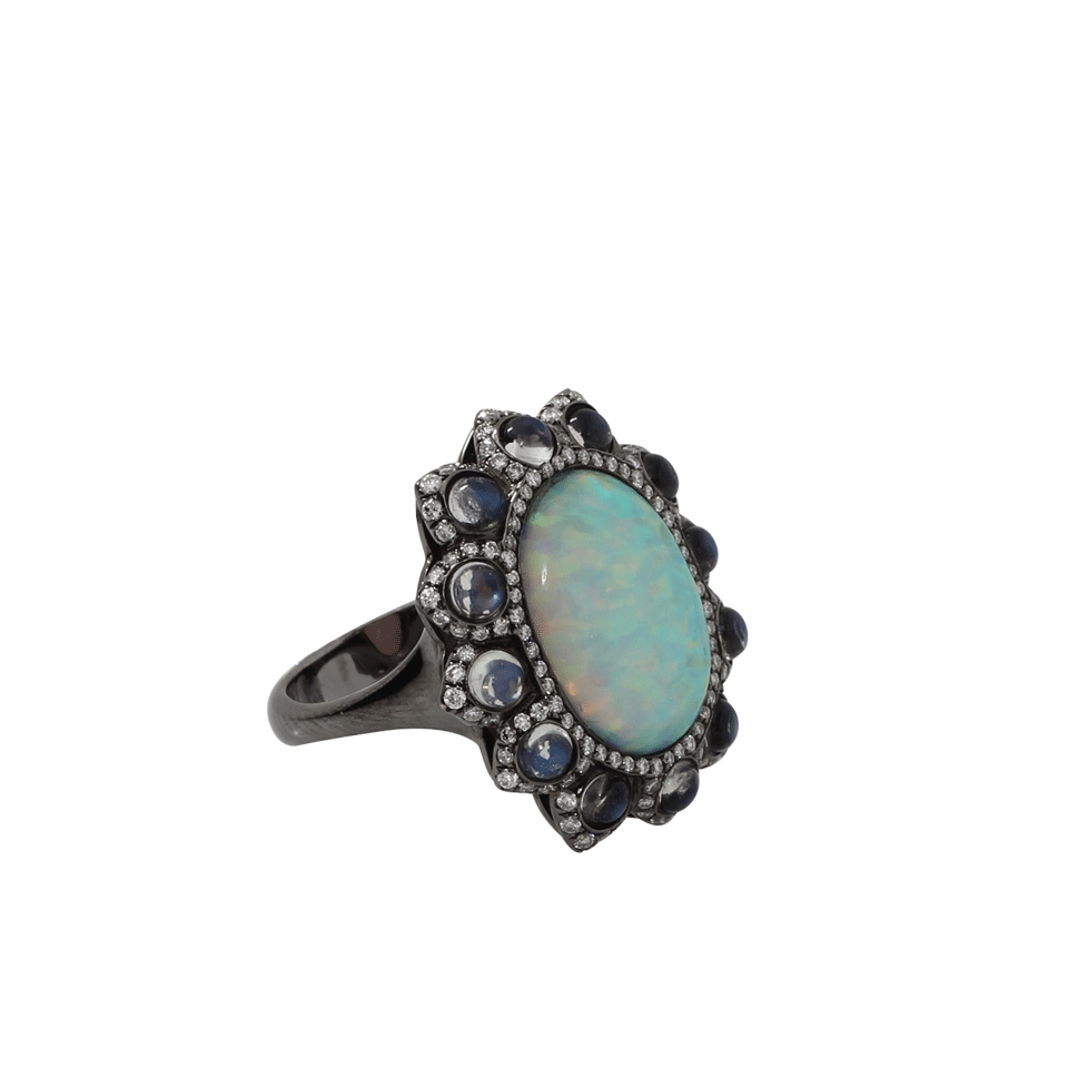 Opal And Moonstone Ring JEWELRYFINE JEWELRING INBAR   