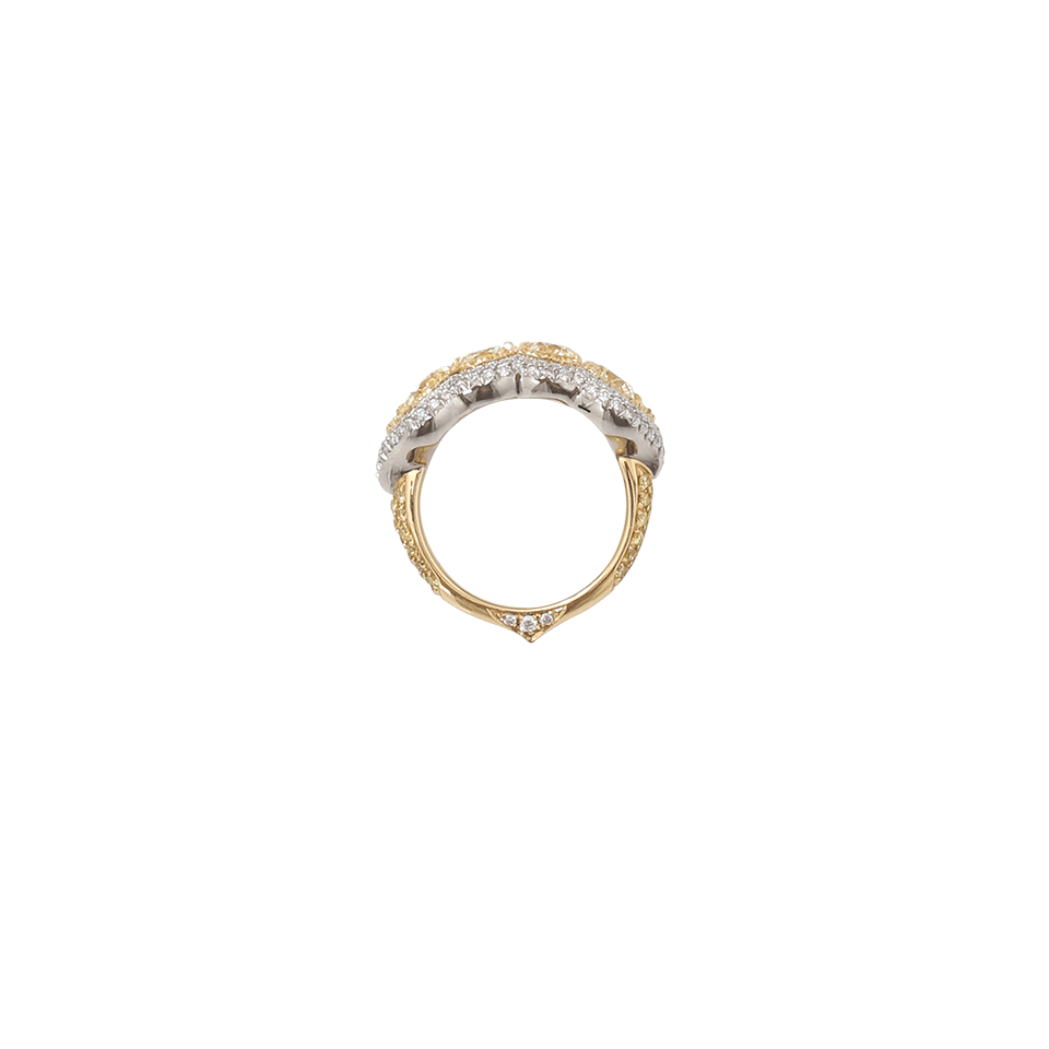 INBAR-Fancy Yellow Diamond Ring-YELLOW GOLD