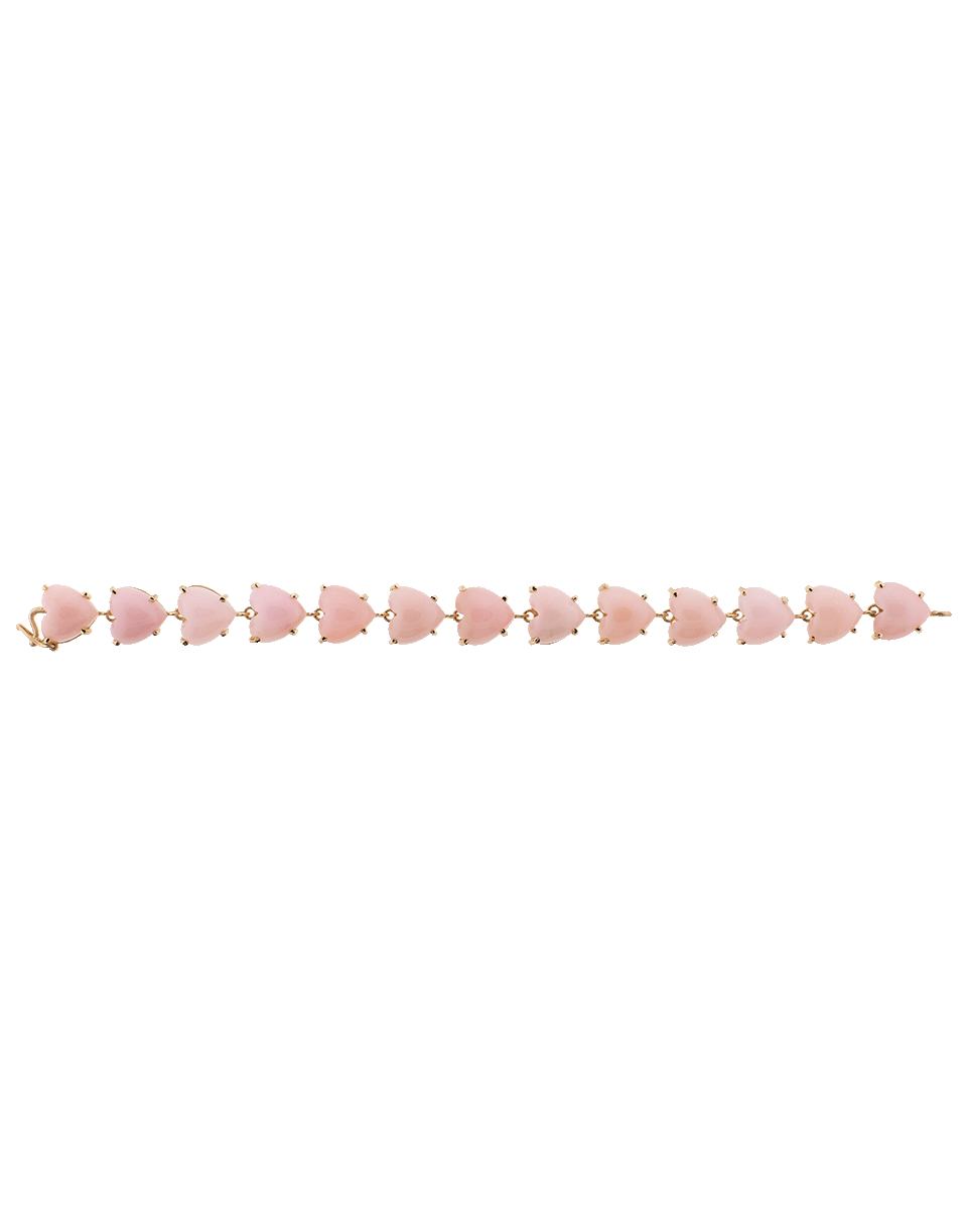 Heart Shape Pink Opal Bracelet JEWELRYFINE JEWELBRACELET O IRENE NEUWIRTH JEWELRY   