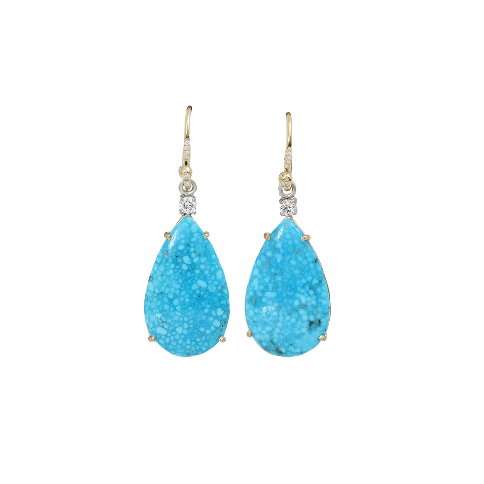 Crown Spring Turquoise Earrings JEWELRYFINE JEWELEARRING IRENE NEUWIRTH JEWELRY   