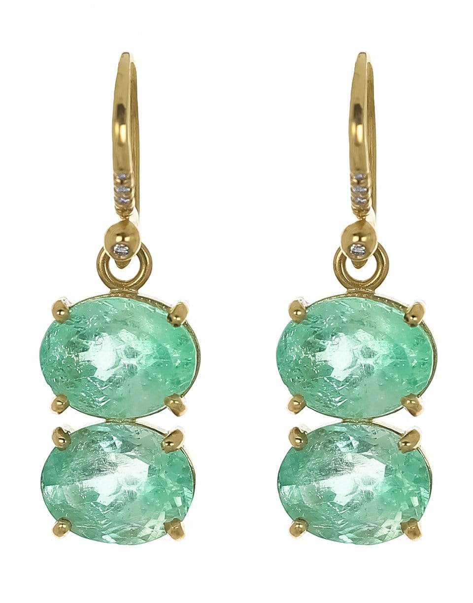 Gemmy Gem Emerald Earrings JEWELRYFINE JEWELEARRING IRENE NEUWIRTH JEWELRY   