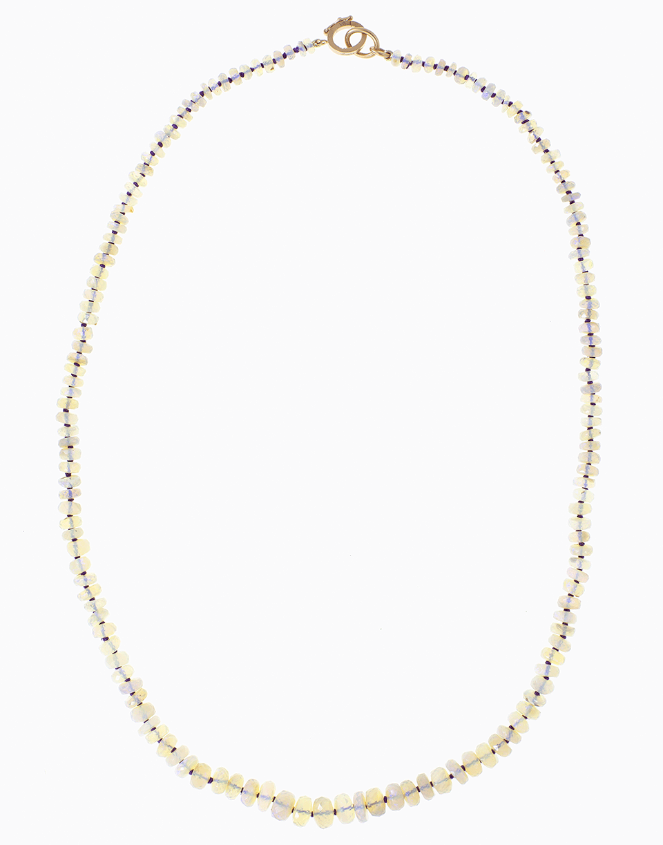 IRENE NEUWIRTH JEWELRY-Faceted Opal Necklace-ROSE GOLD