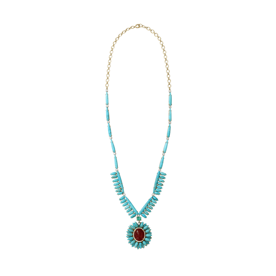 Kingman Turquoise Necklace JEWELRYFINE JEWELNECKLACE O IRENE NEUWIRTH JEWELRY   