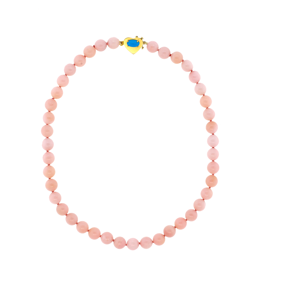 Pink Opal Bead Necklace JEWELRYFINE JEWELNECKLACE O IRENE NEUWIRTH JEWELRY   