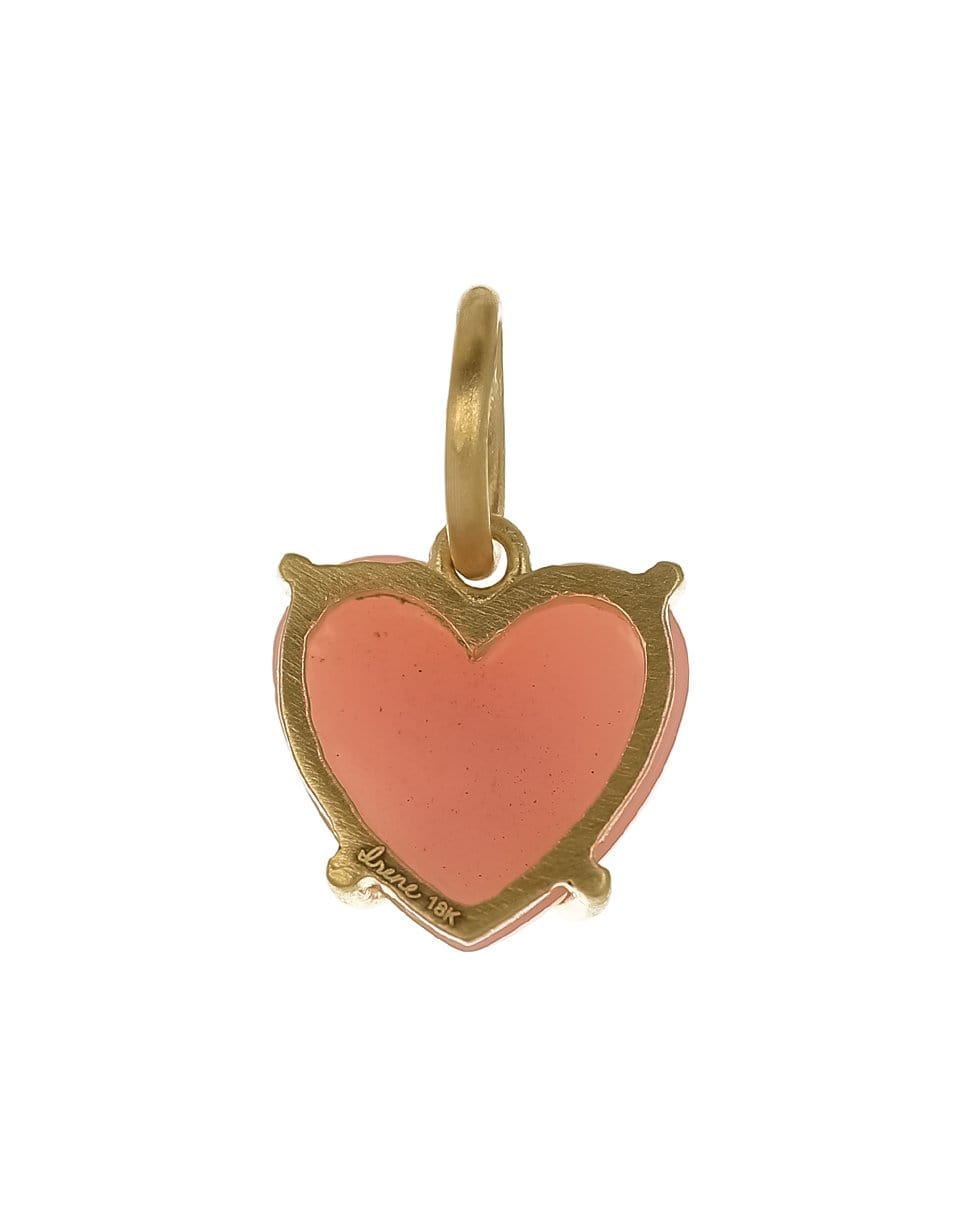 IRENE NEUWIRTH JEWELRY-Pink Opal Heart Pendant-YELLOW GOLD