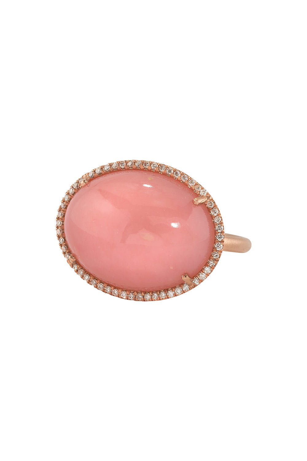 IRENE NEUWIRTH JEWELRY-Classic Pink Opal Ring-ROSE GOLD
