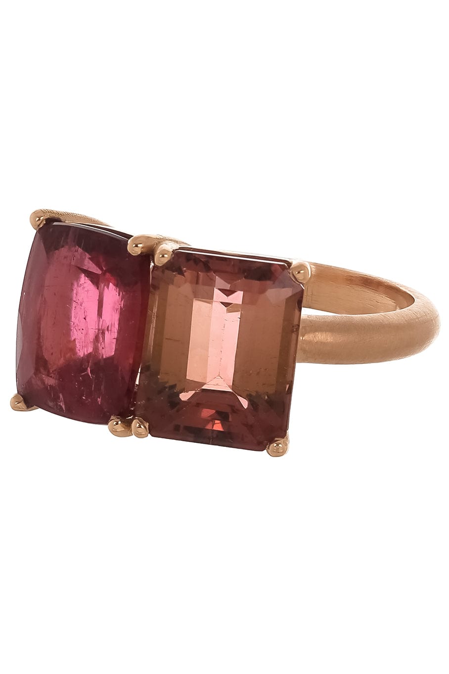 IRENE NEUWIRTH JEWELRY-Gemmy Gem Double Tourmaline Ring-ROSE GOLD