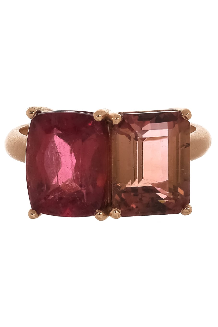 IRENE NEUWIRTH JEWELRY-Gemmy Gem Double Tourmaline Ring-ROSE GOLD