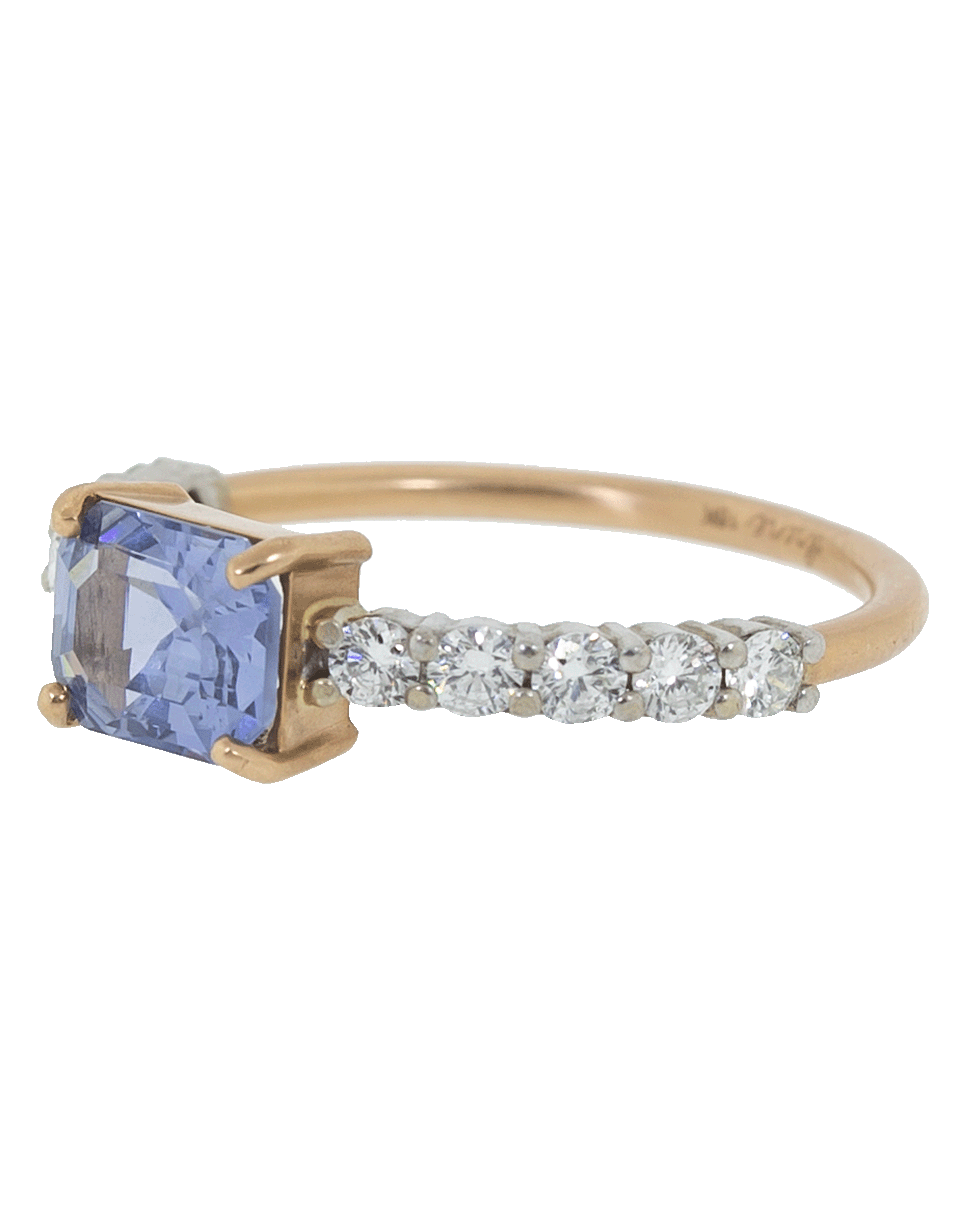 IRENE NEUWIRTH JEWELRY-Sapphire and Diamond Ring-ROSE GOLD