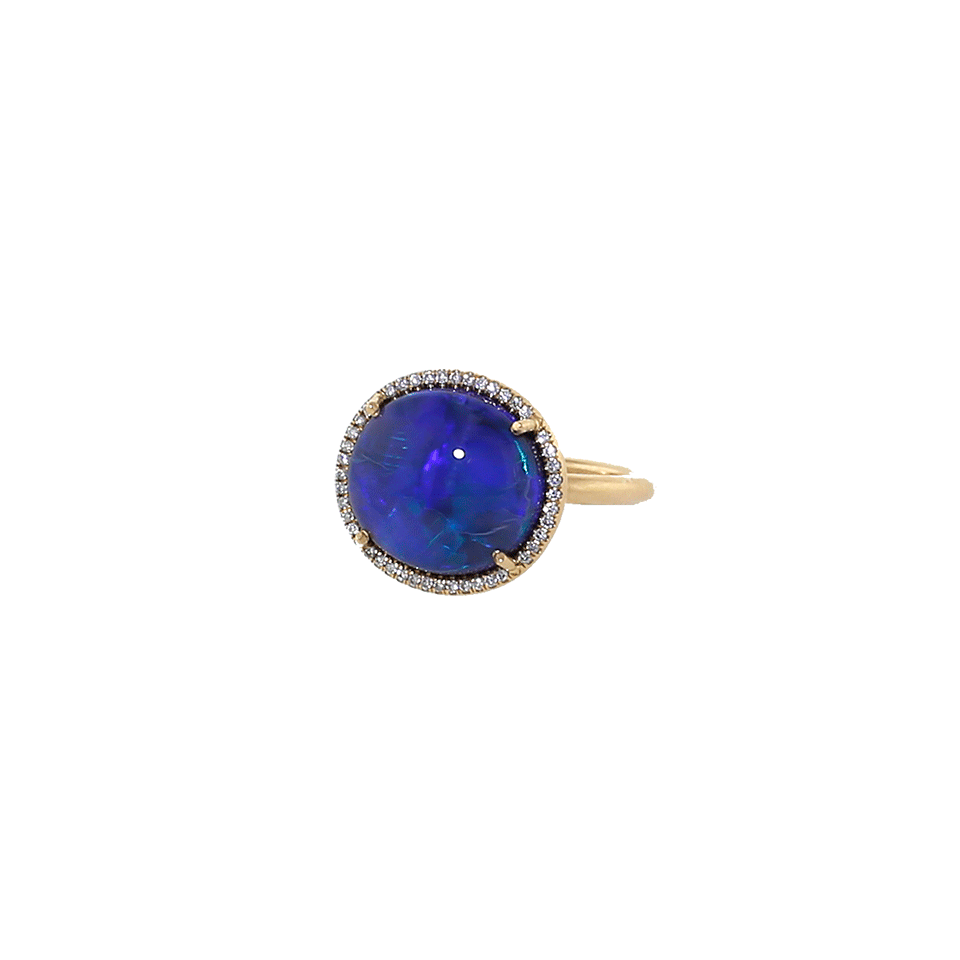 IRENE NEUWIRTH JEWELRY-Opal Diamond Pave Ring-ROSE GOLD