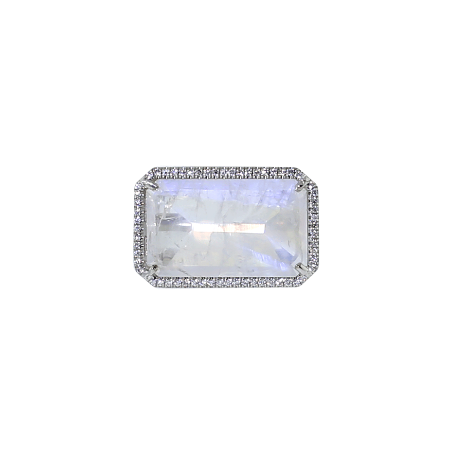 IRENE NEUWIRTH JEWELRY-Rainbow Moonstone Ring-WHITE GOLD
