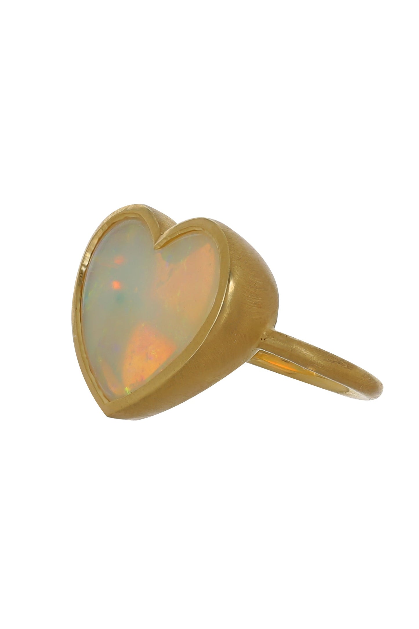 IRENE NEUWIRTH JEWELRY-Opal Heart Ring-YELLOW GOLD